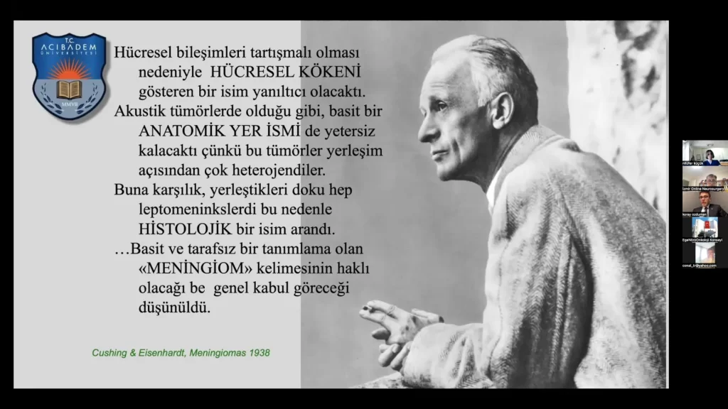 meningiom kelimesinin kökeni nereden gelir?